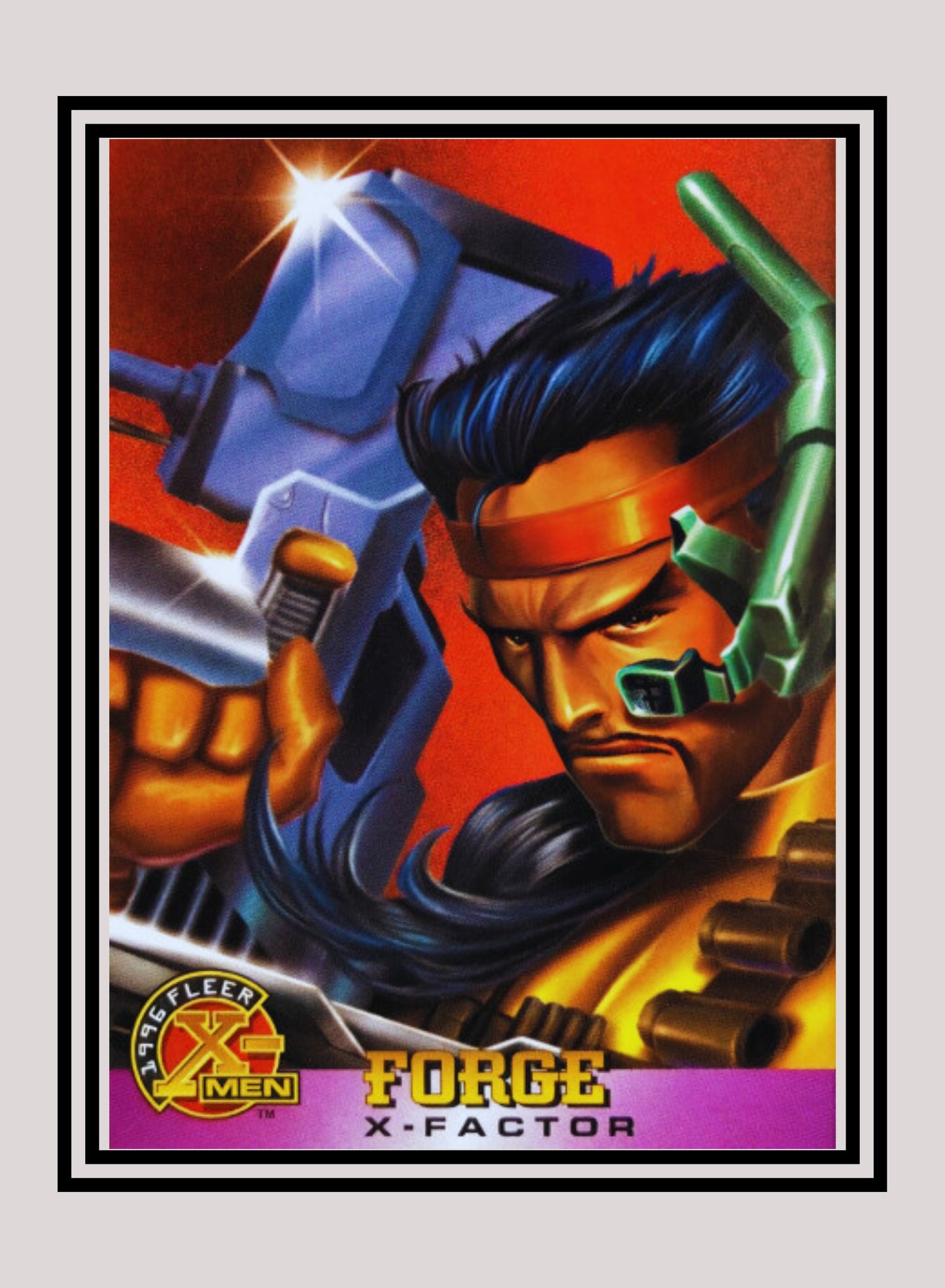 Marvel! 1x Forge - Base (#014 - 1996 Fleer X Men)