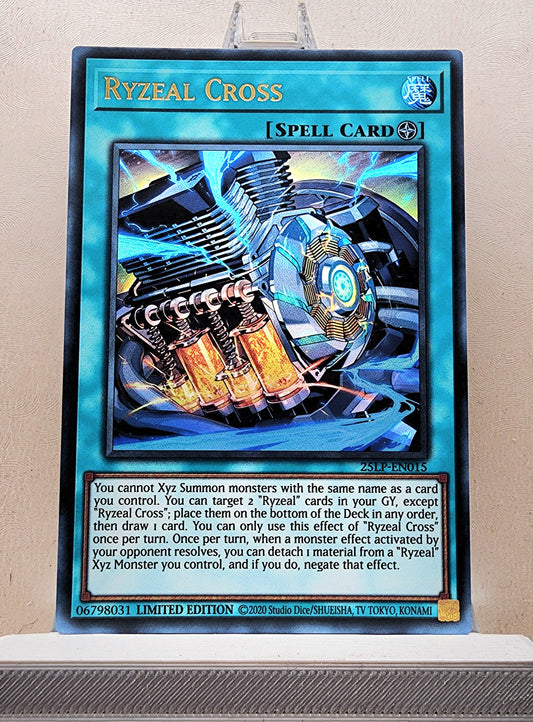 Yugioh! 1x Ryzeal Cross (25LP - Ultra Rare) Limited Edition