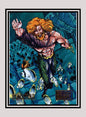 Marvel! 1x Aquaman - Base (#015 - 1995 Fleer DC vs. Marvel Comics)