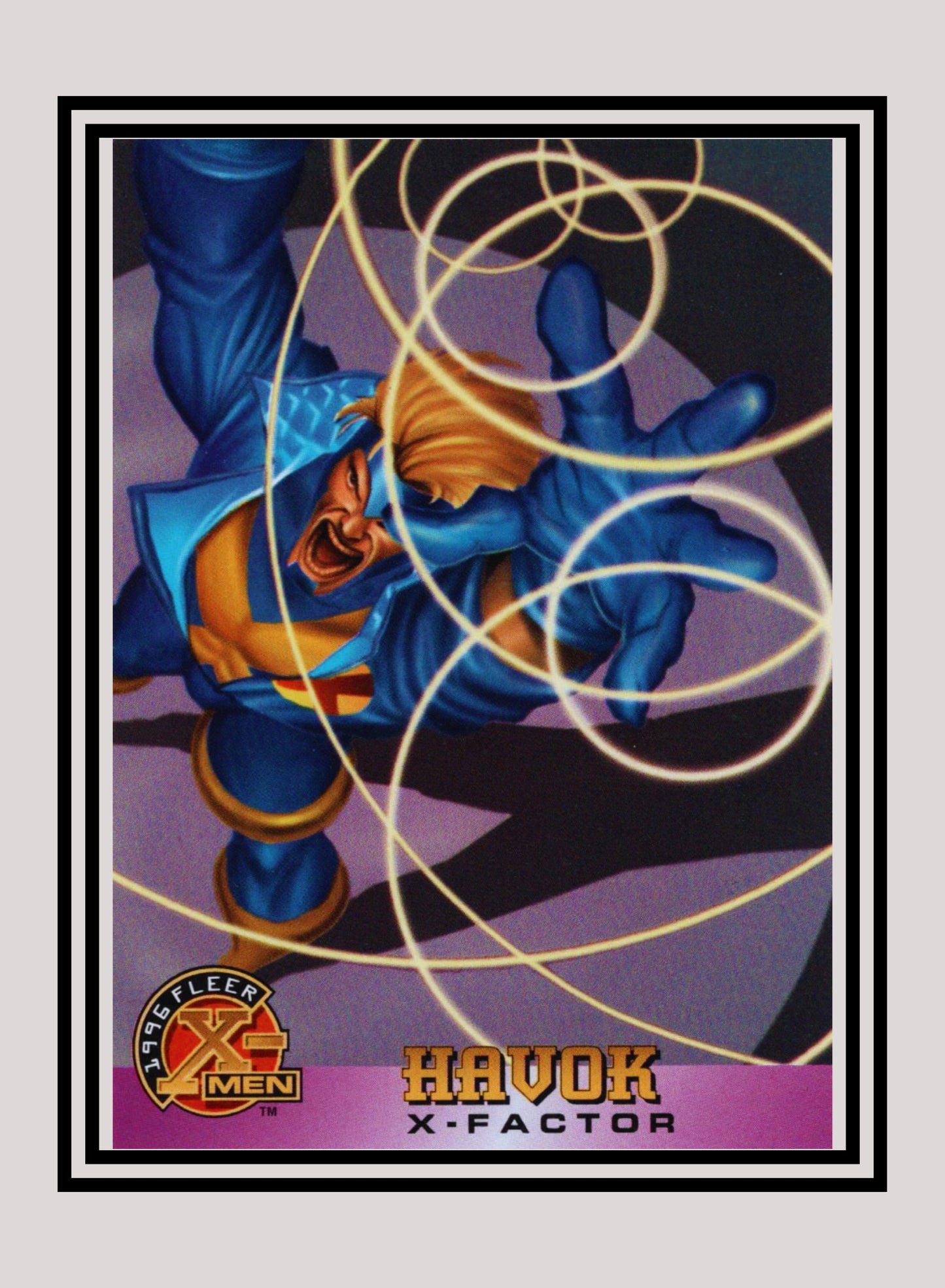 Marvel! 1x Havok - Base (#015 - 1996 Fleer X Men)