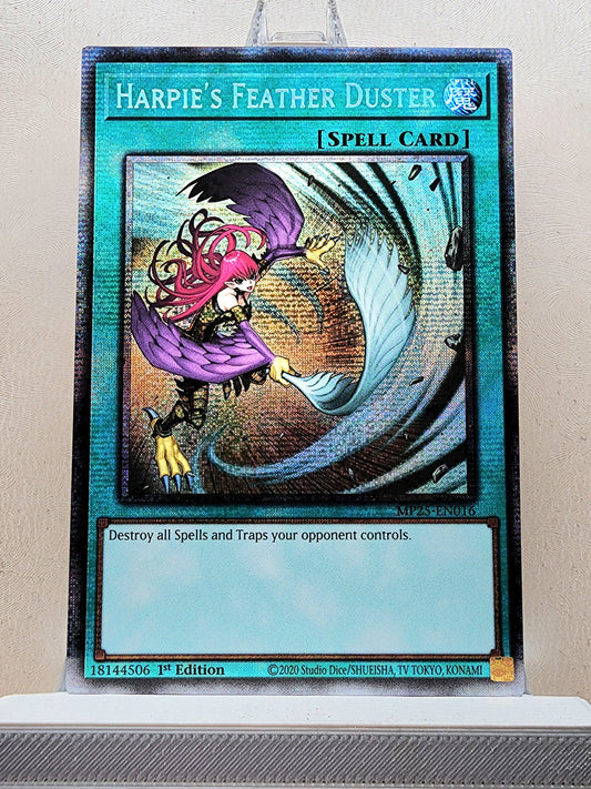 Yugioh! 1x Harpie's Feather Duster (MP25 - Starlight Rare) 1st Edition