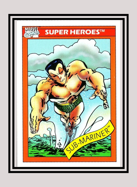 Marvel! 1x Sub-Mariner - Base (#016 - 1990 Impel Marvel Universe Series I)