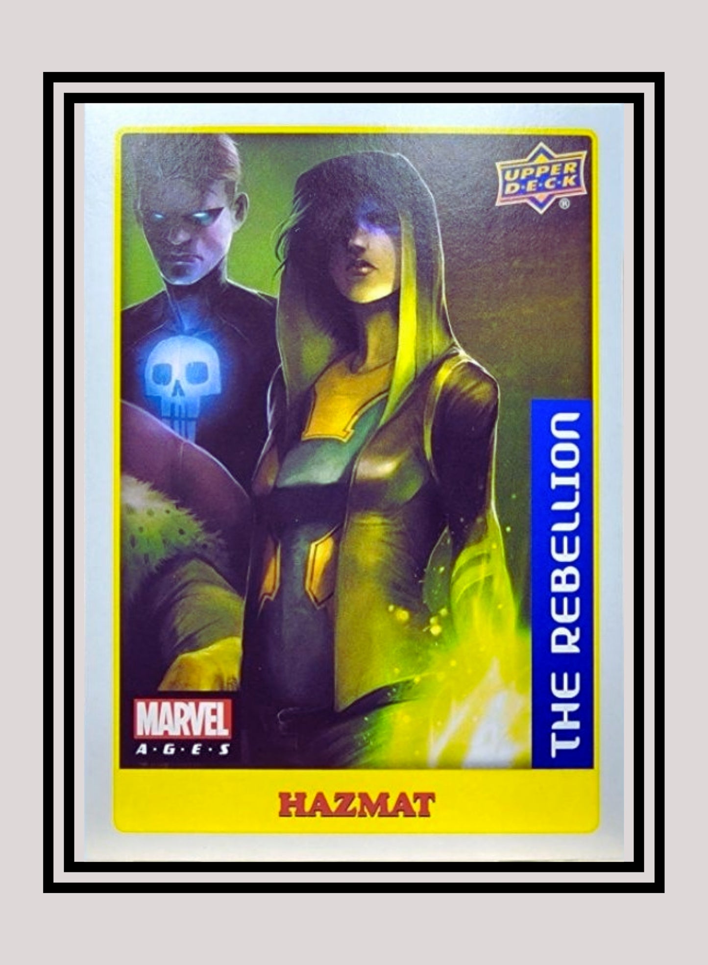 Marvel! 1x Hazmat - Sticker (#016 - 2020 Upper Deck Marvel Ages)