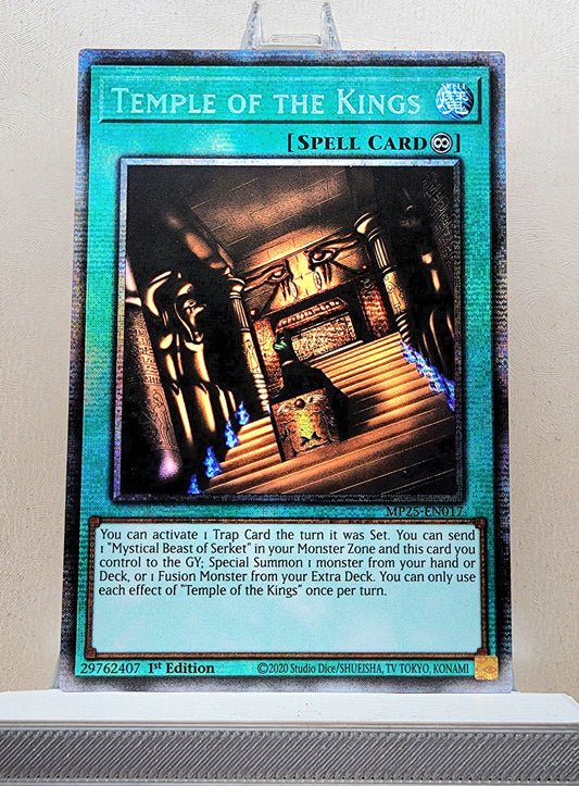 Yugioh! 1x Temple of the Kings (MP25 - Starlight Rare) 1st Edition