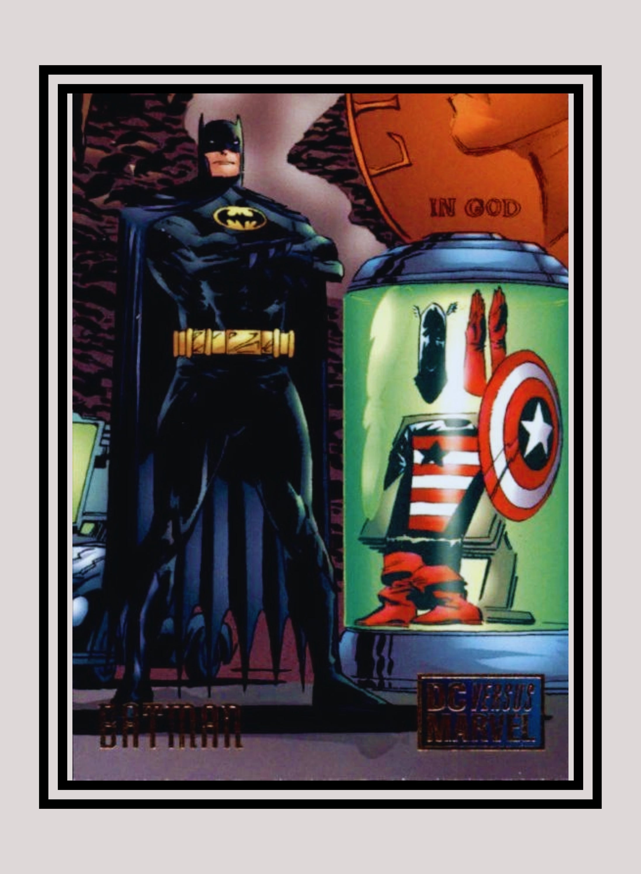 Marvel! 1x Batman - Base (#017 - 1995 Fleer DC vs. Marvel Comics ...