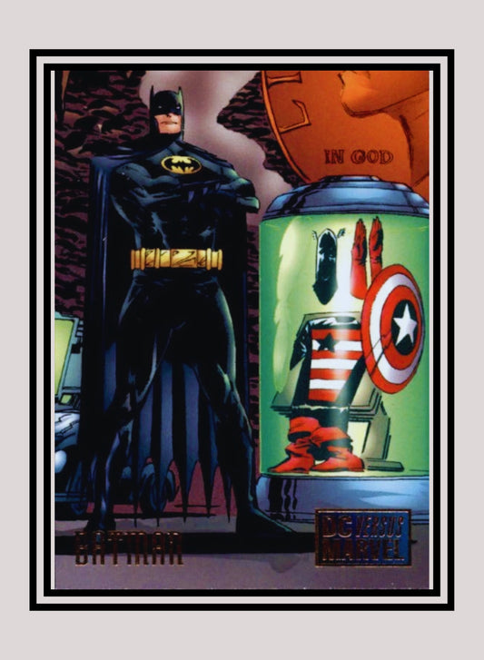 Marvel! 1x Batman - Base (#017 - 1995 Fleer DC vs. Marvel Comics)