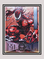 Marvel! 1x Carnage - Base Low Series (#018 - 2021 Upper Deck Spiderman Metal Universe)