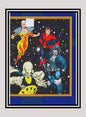 DC! 1x L.E.G.I.O.N - Base (#018 - 1993 Skybox DC Cosmic Teams)