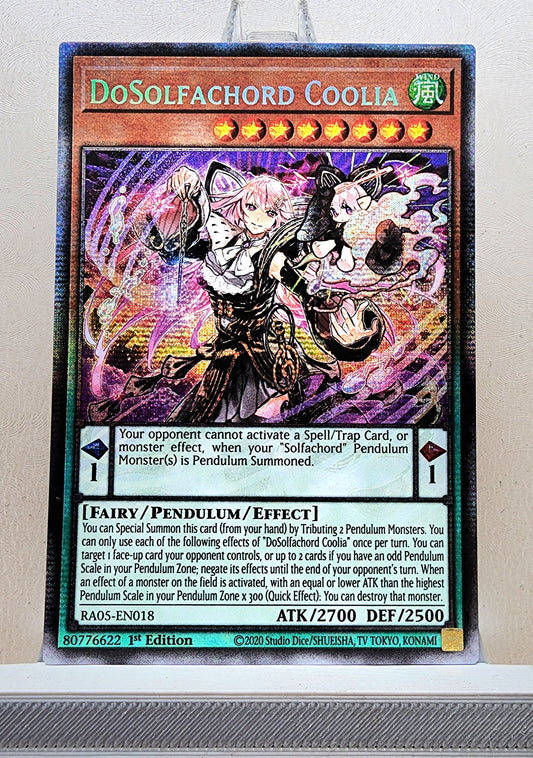 Yugioh! 1x DoSolfachord Coolia (RA05 - Starlight Rare) 1st Edition