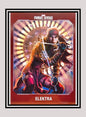 Marvel! 1x Elektra - Base (#019 - 2022 Panini Marvel Versus)