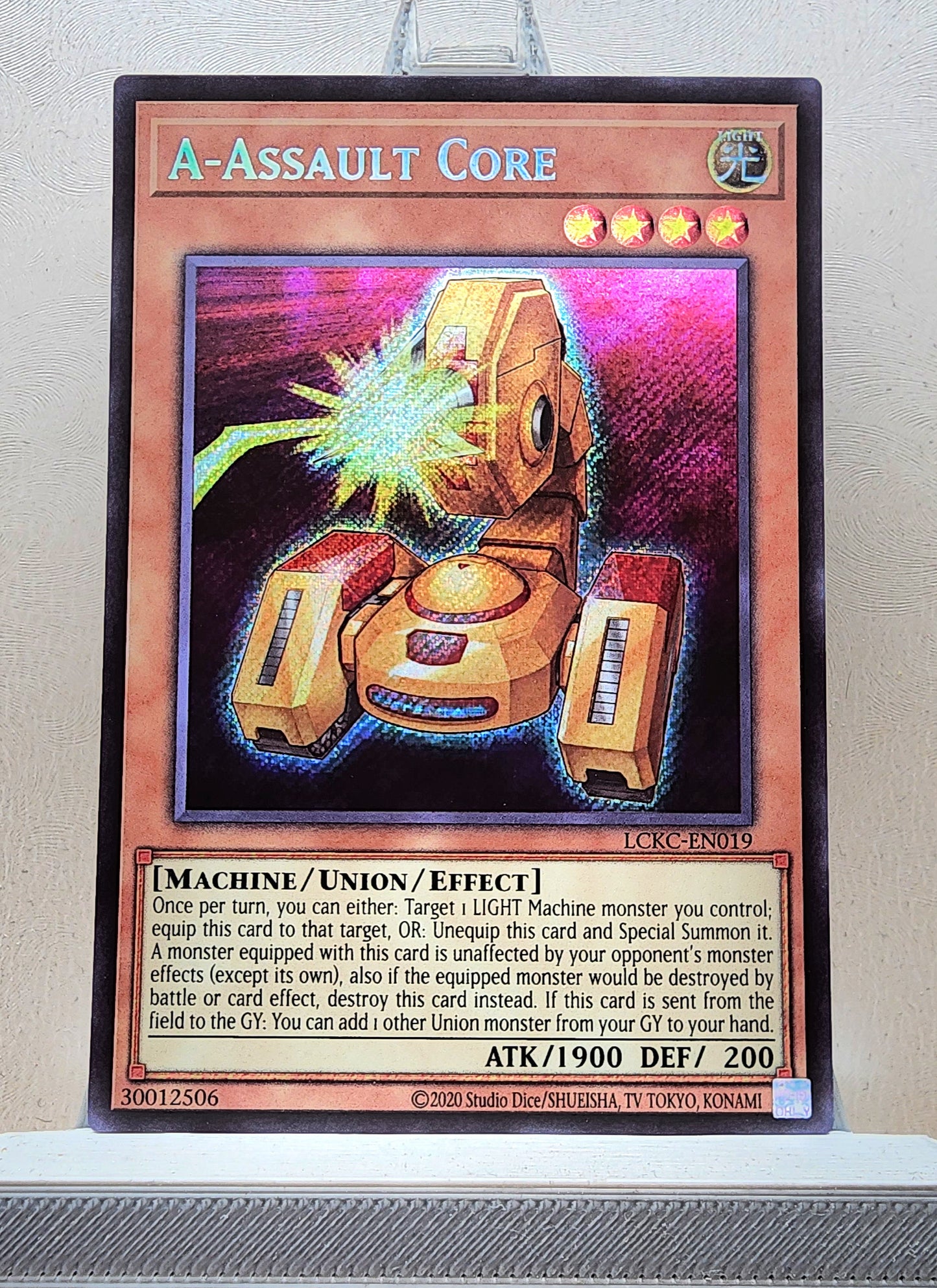 Yugioh! 1x A-Assault Core (LCKC - Secret Rare) Unli Edition