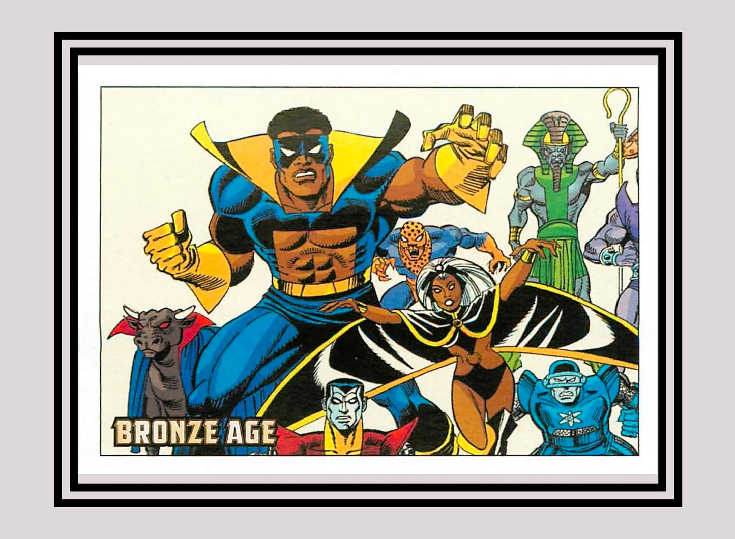 Marvel! 1x Checklist - Base (#01 - 2012 Rittenhouse Marvel Bronze Age)