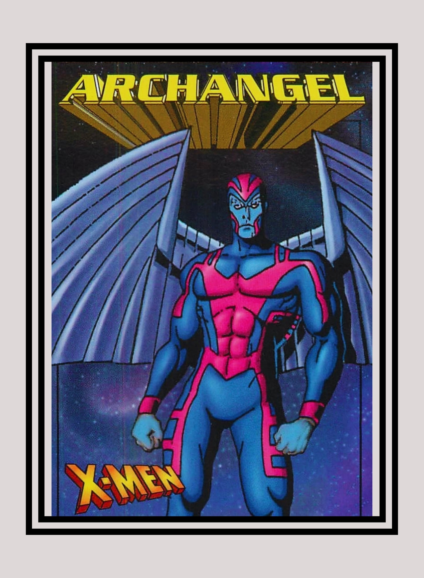 Marvel! 1x Archangel - Base (#01 - 1997 Fleer X-Men International)