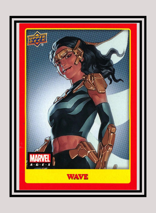 Marvel! 1x Wave - Base (#001 - 2020 Upper Deck Marvel Ages)