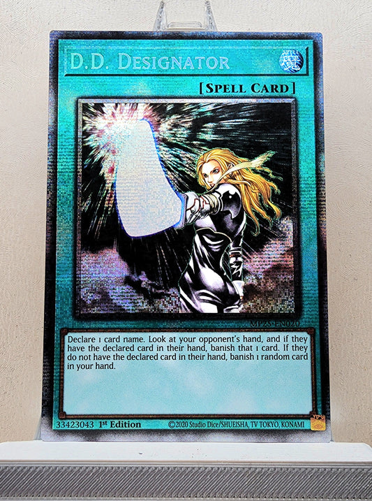 Yugioh! 1x D.D. Designator (MP25 - Starlight Rare) 1st Edition