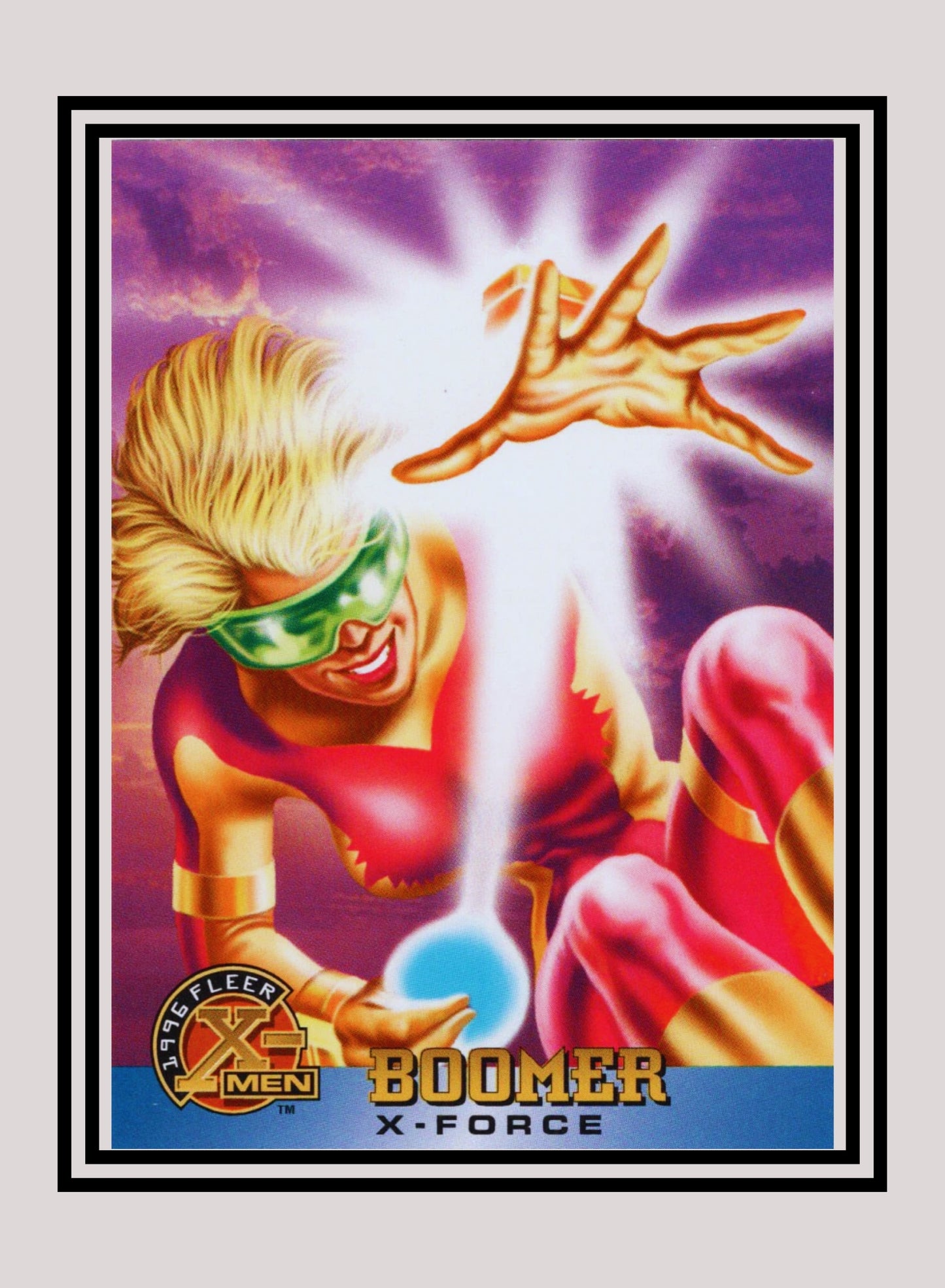 Marvel! 1x Boomer - Base (#020 - 1996 Fleer X Men)