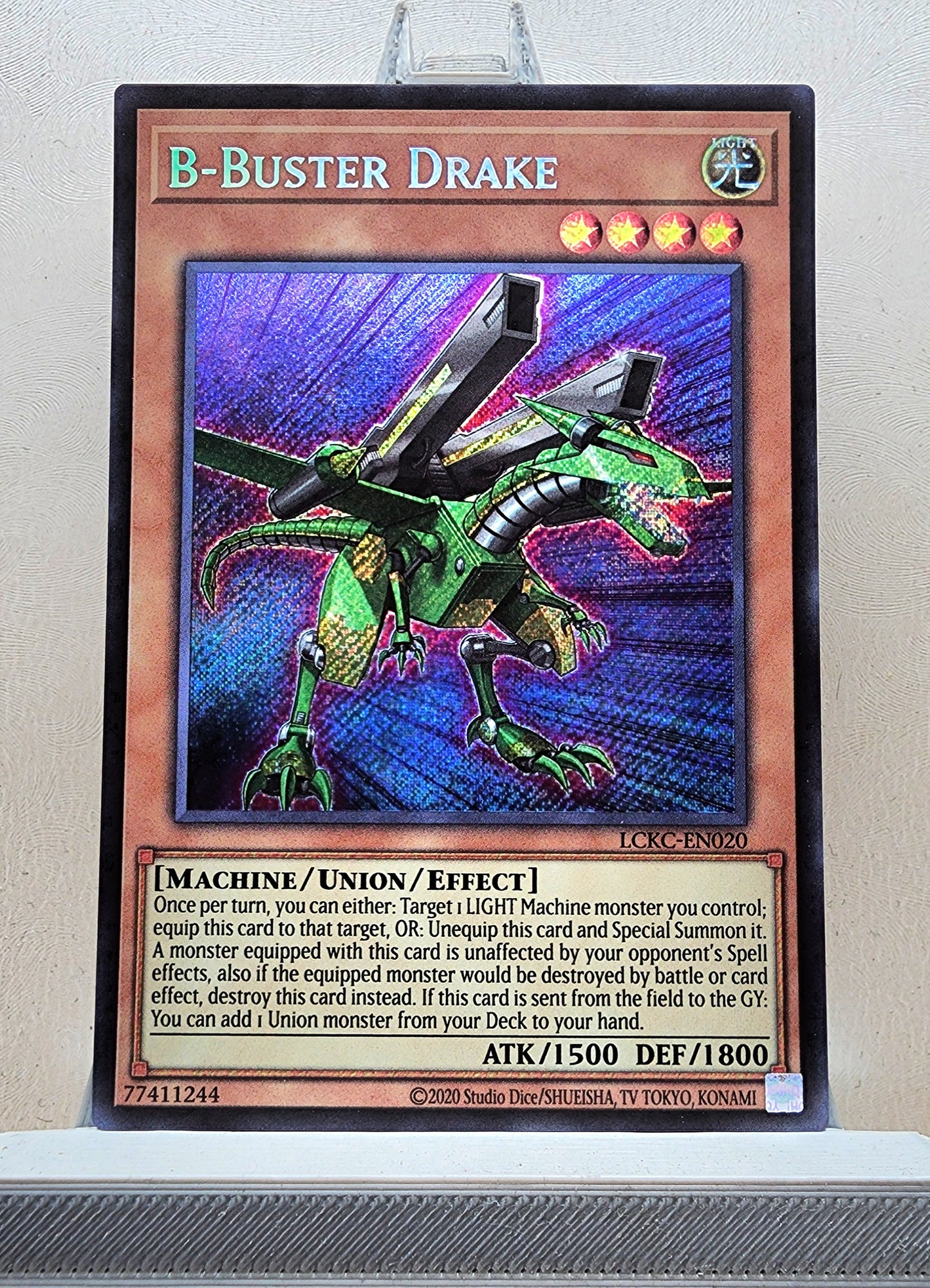 Yugioh! 1x B-Buster Drake (LCKC - Secret Rare) Unli Edition