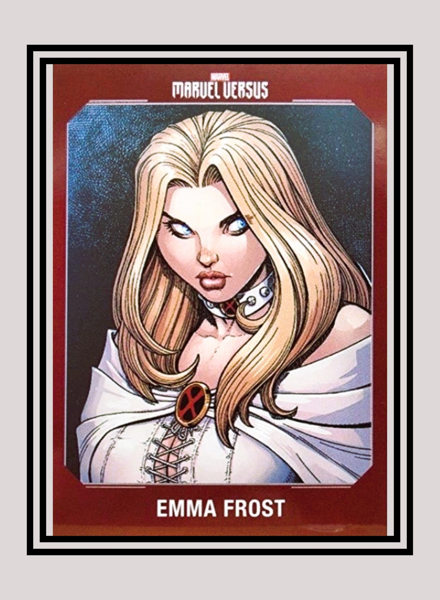 Marvel! 1x Emma Frost - Base (#020 - 2022 Panini Marvel Versus)