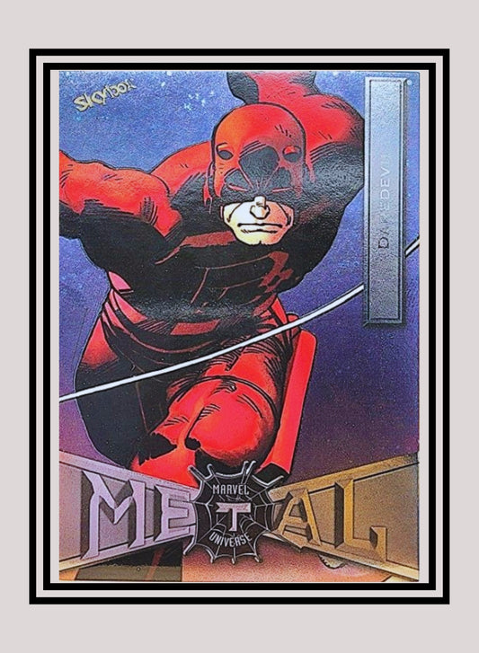 Marvel! 1x Daredevil - Base Low Series (#021 - 2021 Upper Deck Spiderman Metal Universe)