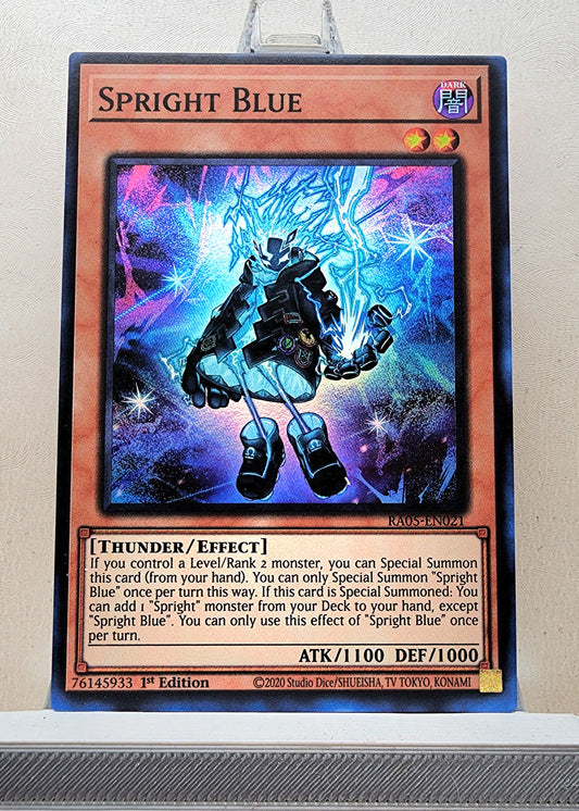 Yugioh! 1x Spright Blue (RA05 - Super Rare) 1st Edition