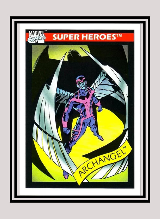 Marvel! 1x Archangel - Base (#021 - 1990 Impel Marvel Universe Series I)