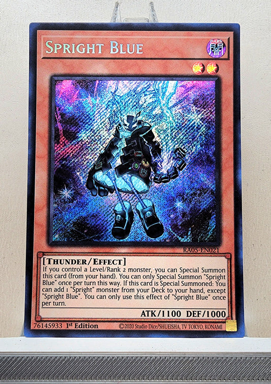 Yugioh! 1x Spright Blue (RA05 - Secret Rare) 1st Edition