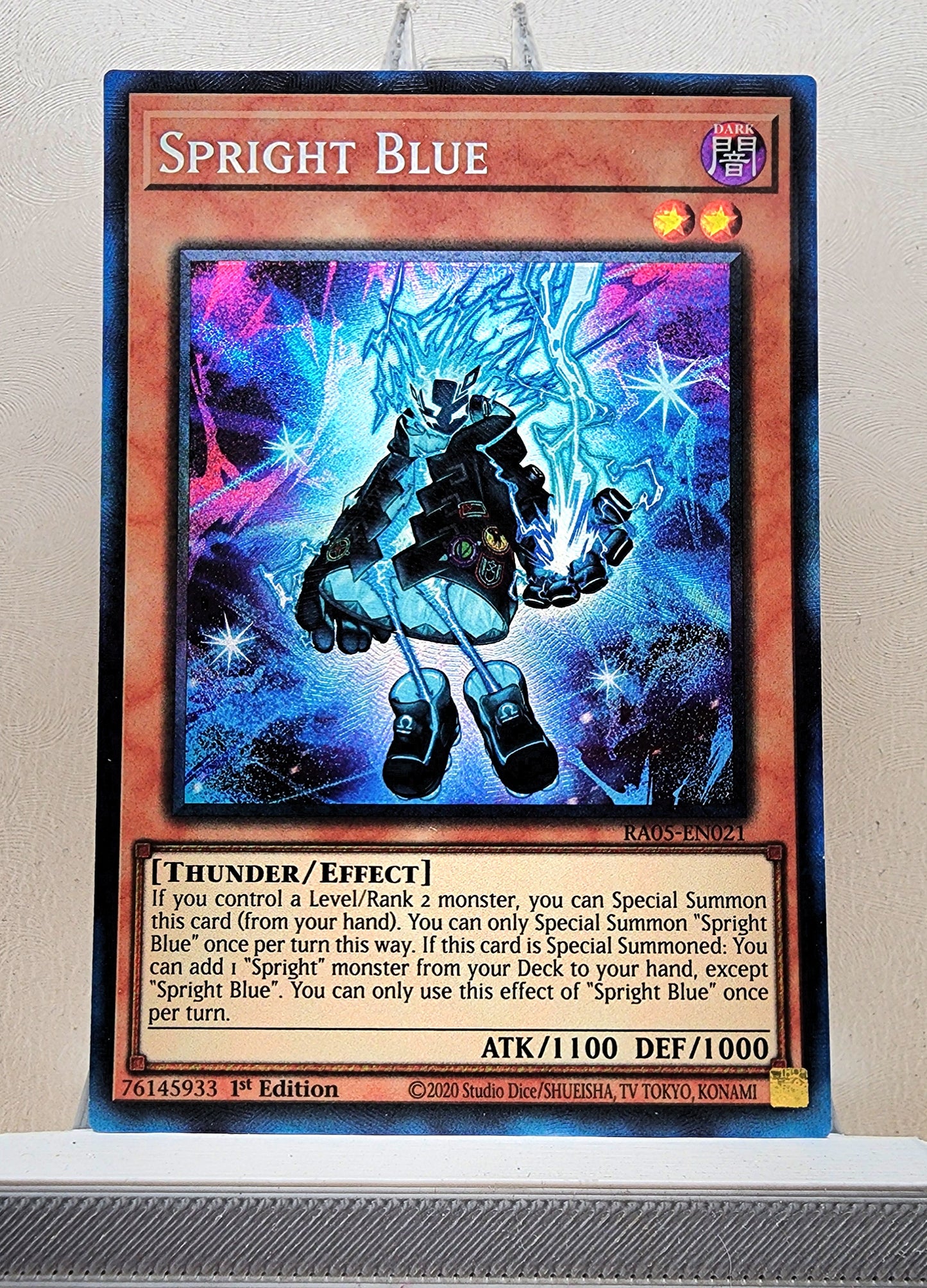Yugioh! 1x Spright Blue (RA05 - Prismatic Collectors Rare) 1st Edition