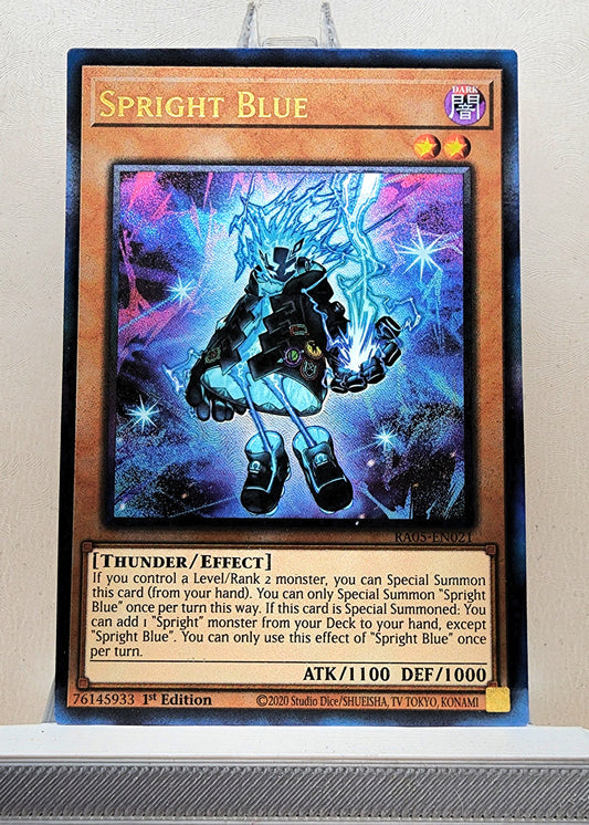 Yugioh! 1x Spright Blue (RA05 - Prismatic Ultimate Rare) 1st Edition