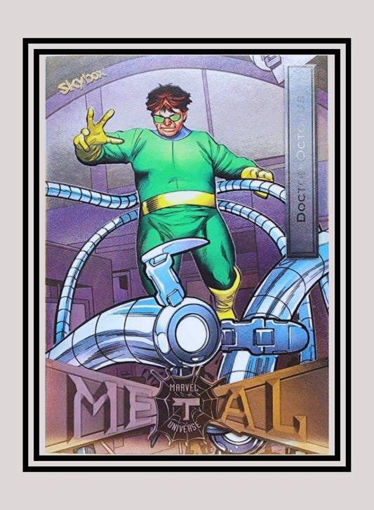 Marvel! 1x Doctor Octopus - Base Low Series (#022 - 2021 Upper Deck Spiderman Metal Universe)