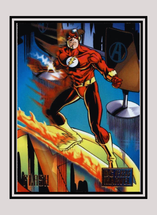 Marvel! 1x Flash - Base (#021 - 1995 Fleer DC vs. Marvel Comics)