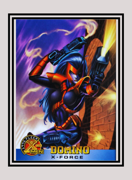 Marvel! 1x Domino - Base (#022 - 1996 Fleer X Men)