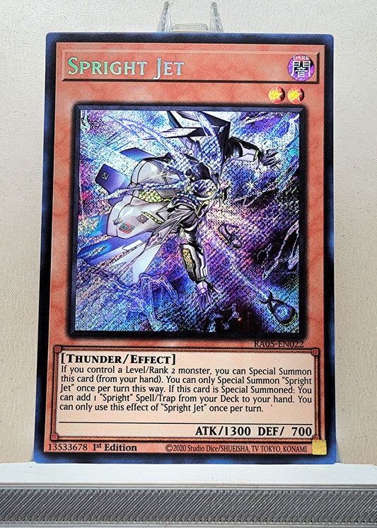 Yugioh! 1x Spright Jet (RA05 - Secret Rare) 1st Edition