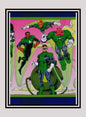 DC! 1x Green Lantern Corps - Base (#023 - 1993 Skybox DC Cosmic Teams)