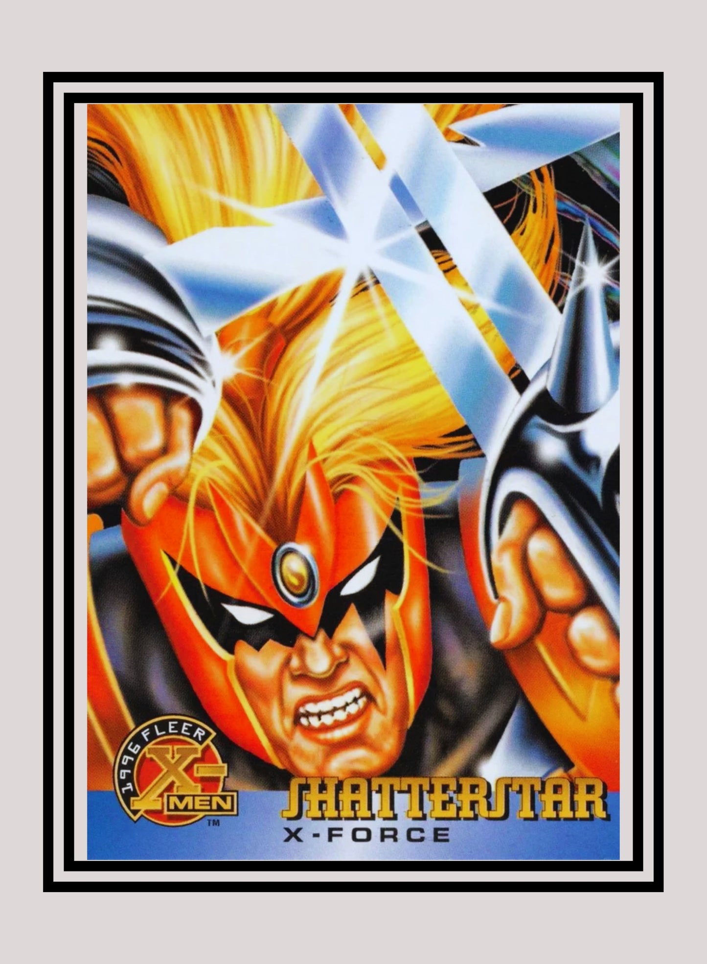 Marvel! 1x Shatterstar - Base (#023 - 1996 Fleer X Men)