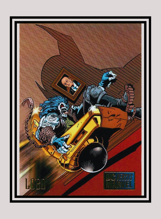 Marvel! 1x Lobo - Base (#023 - 1995 Fleer DC vs. Marvel Comics)