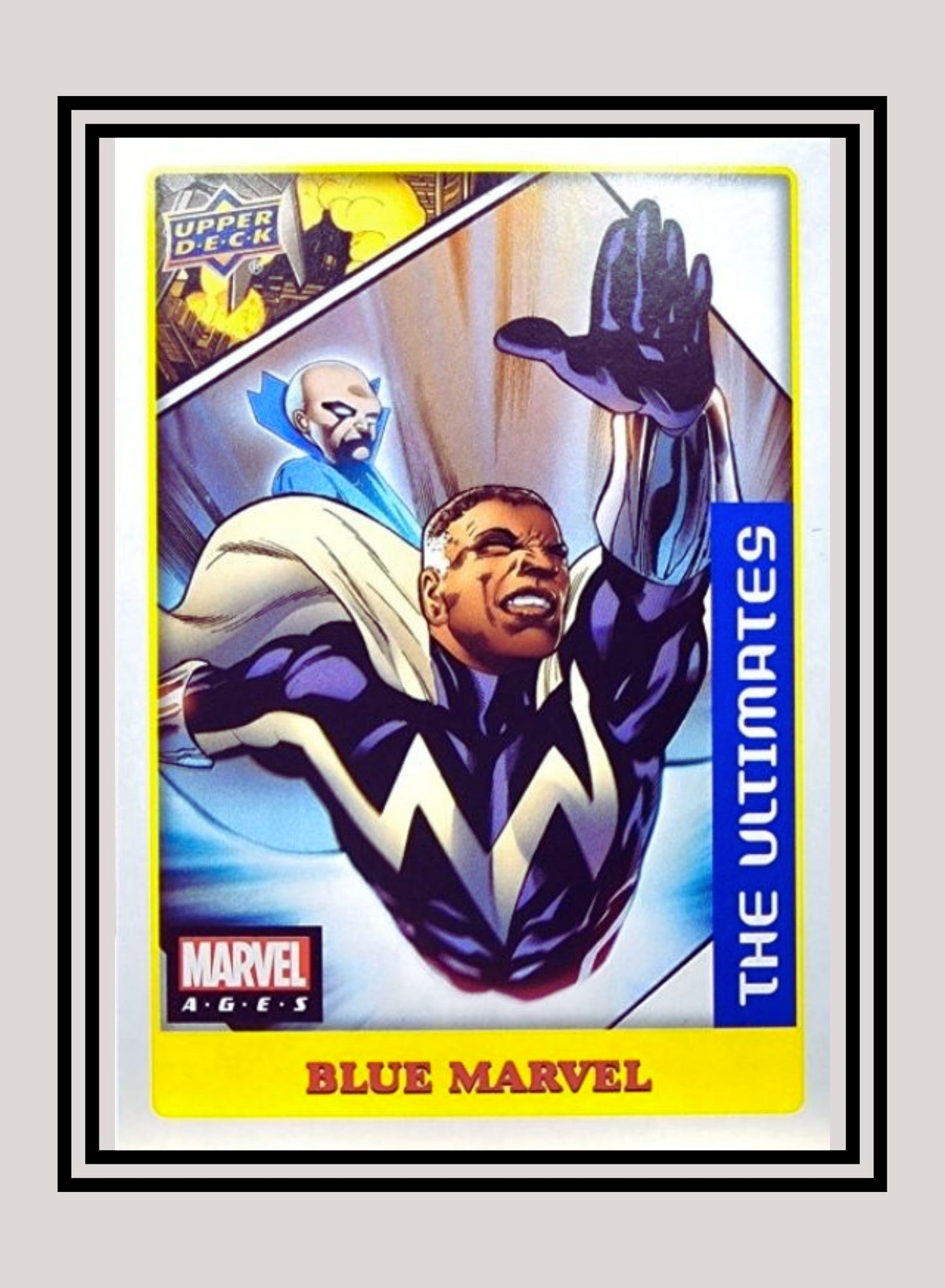 Marvel! 1x Blue Marvel - Sticker (#023 - 2020 Upper Deck Marvel Ages)