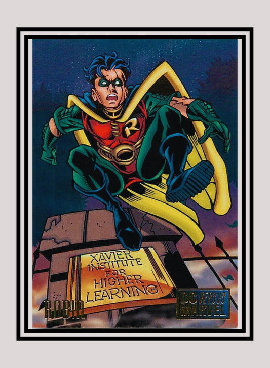 Marvel! 1x Robin - Base (#024 - 1995 Fleer DC vs. Marvel Comics)
