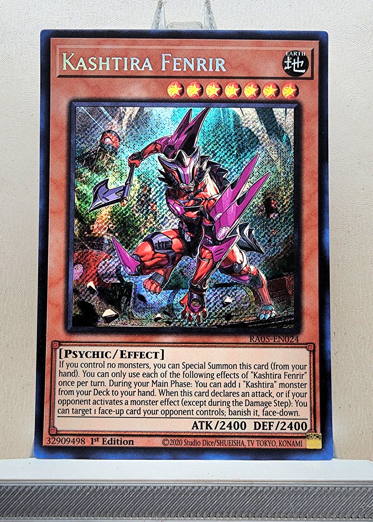 Yugioh! 1x Kashtira Fenrir (RA05 - Secret Rare) 1st Edition