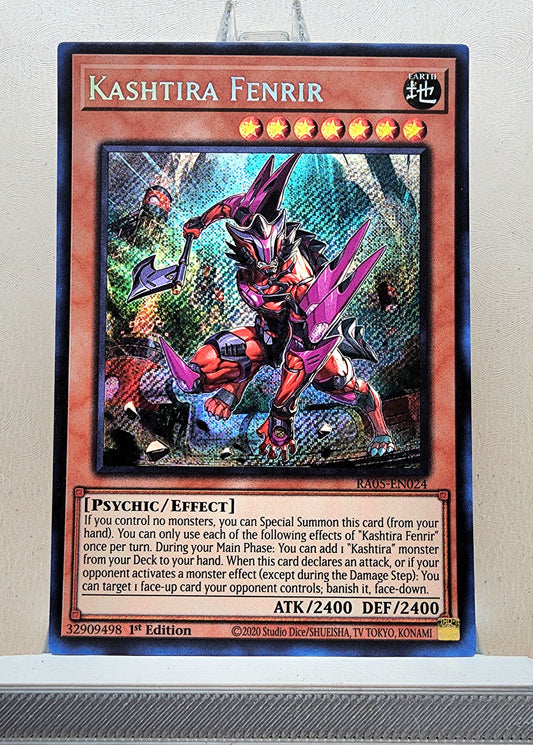 Yugioh! 1x Kashtira Fenrir (RA05 - Secret Rare) 1st Edition