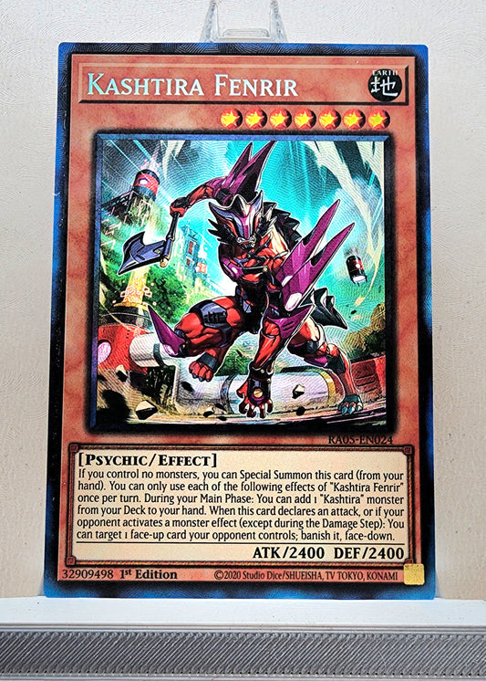 Yugioh! 1x Kashtira Fenrir (RA05 - Prismatic Collectors Rare) 1st Edition