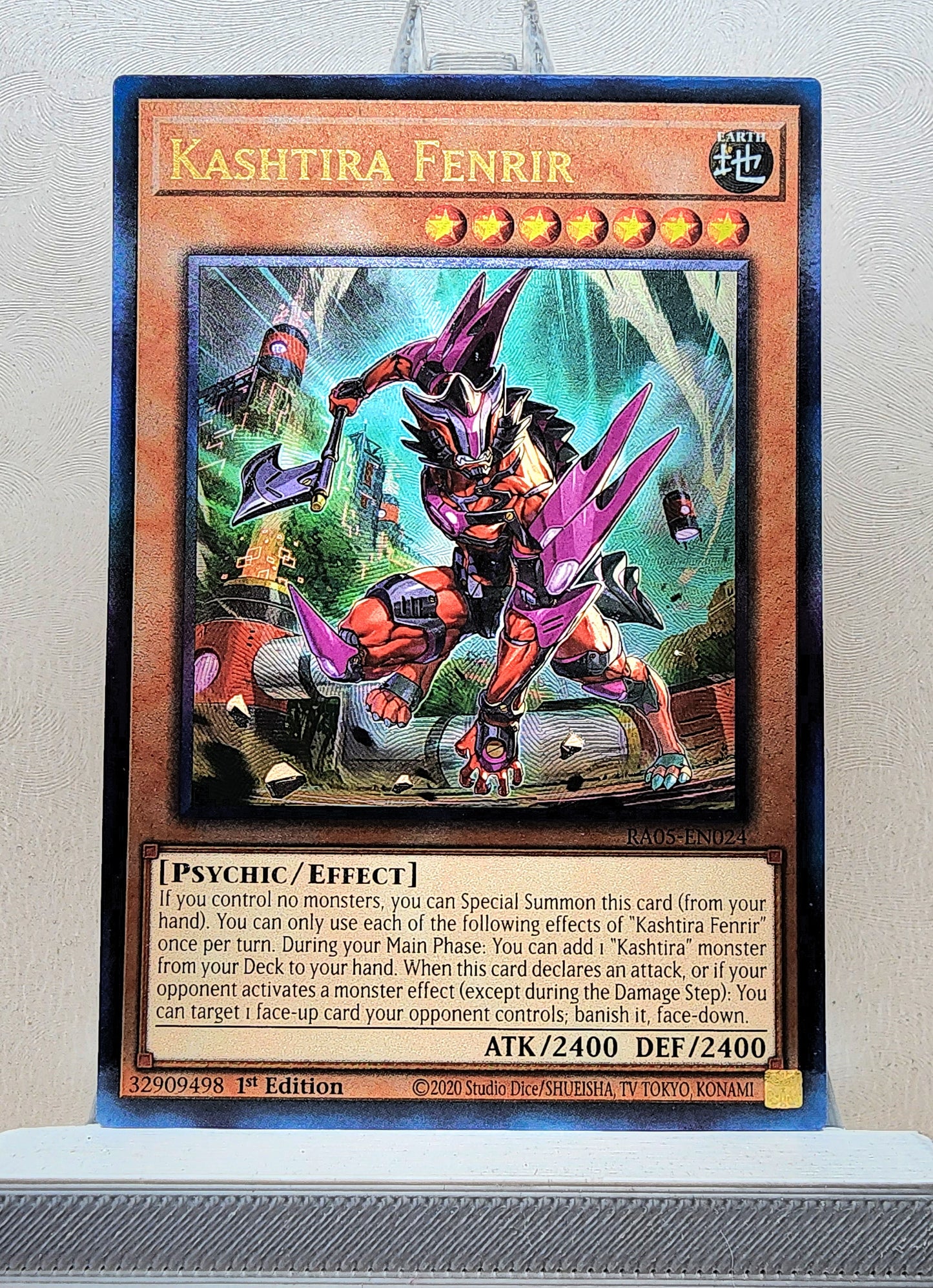 Yugioh! 1x Kashtira Fenrir (RA05 - Prismatic Ultimate Rare) 1st Edition