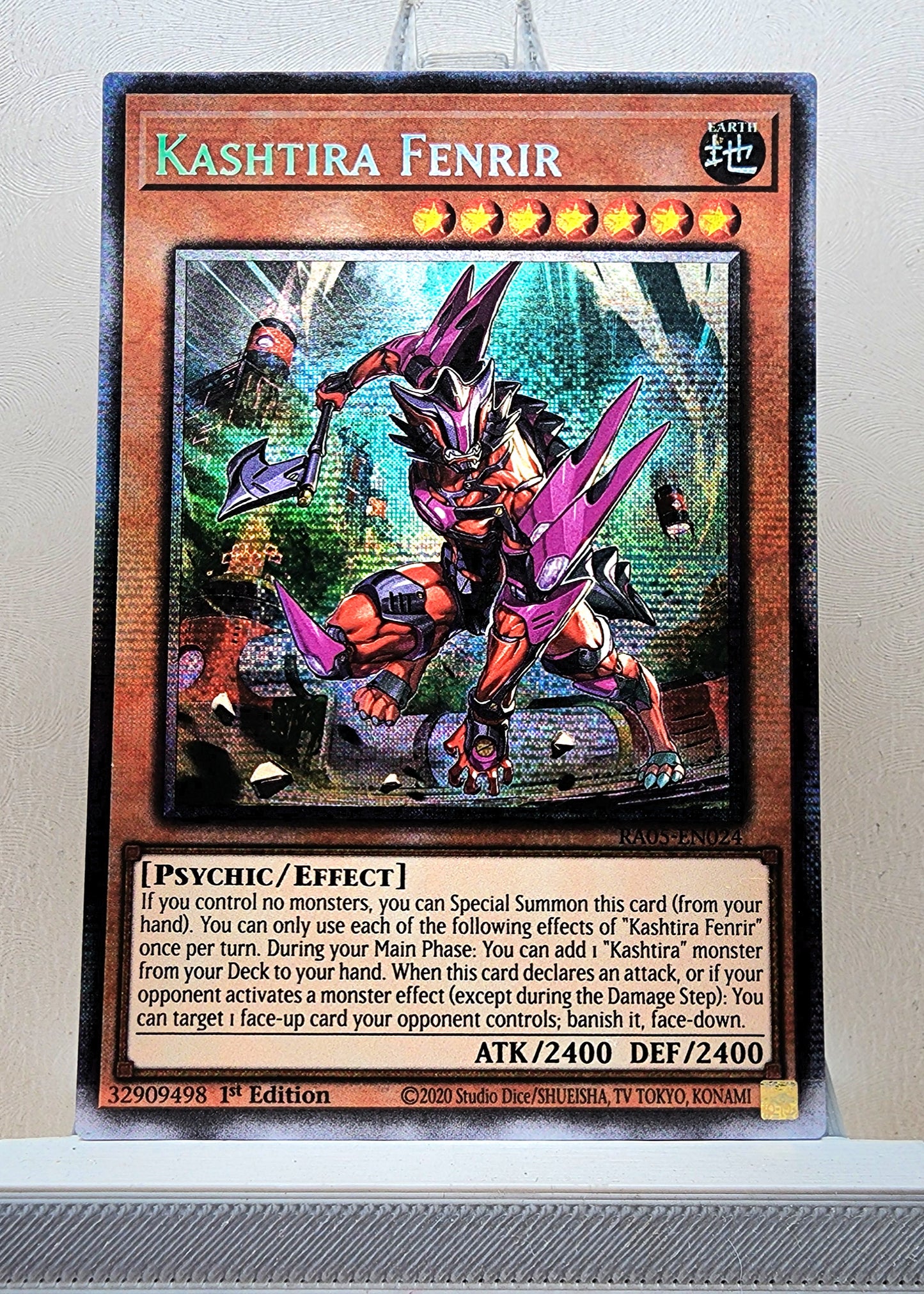 Yugioh! 1x Kashtira Fenrir (RA05 - Starlight Rare) 1st Edition