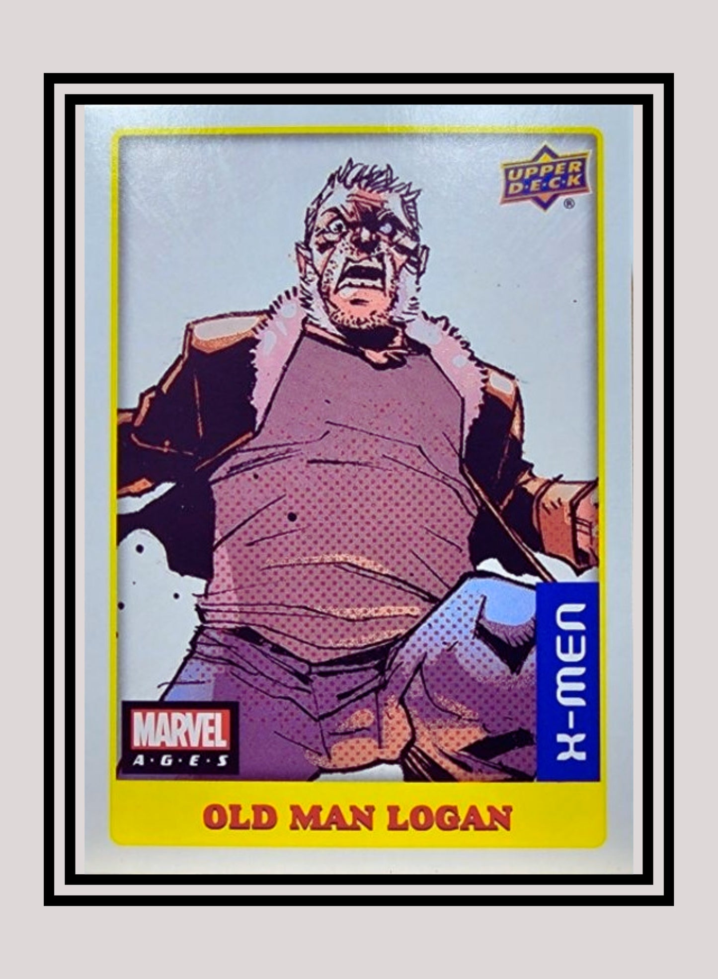 Marvel! 1x Old Man Logan - Sticker (#024 - 2020 Upper Deck Marvel Ages)