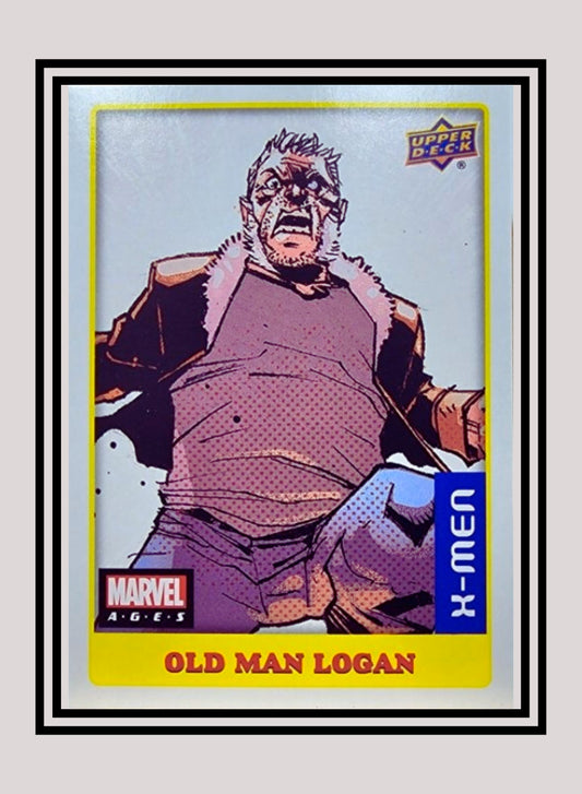 Marvel! 1x Old Man Logan - Sticker (#024 - 2020 Upper Deck Marvel Ages)