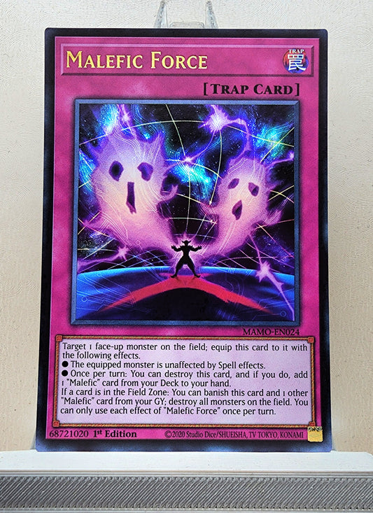 Yugioh! 1x Malefic Force (MAMO - Ultra Rare) 1st Edition