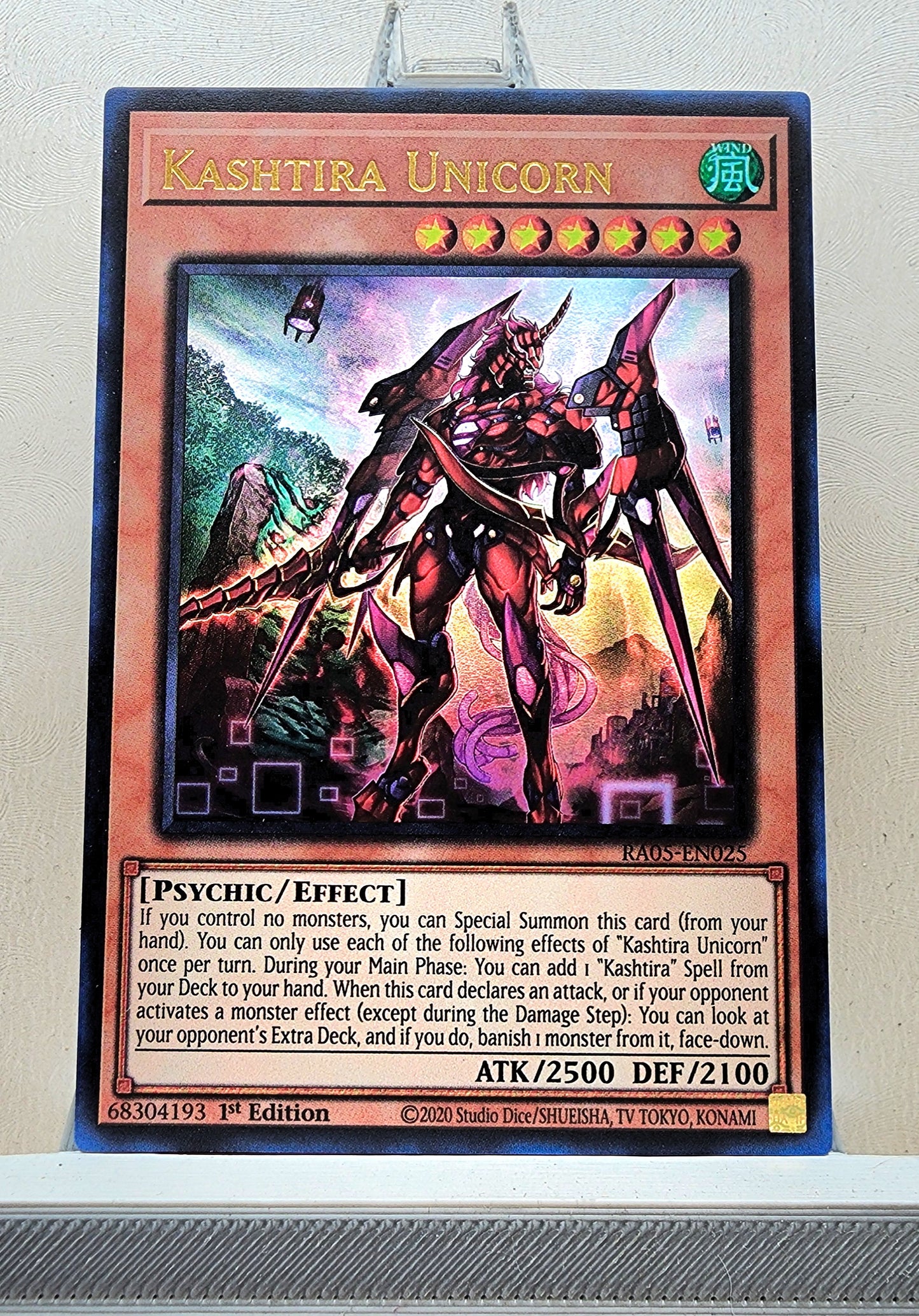 Yugioh! 1x Kashtira Unicorn (RA05 - Ultra Rare) 1st Edition