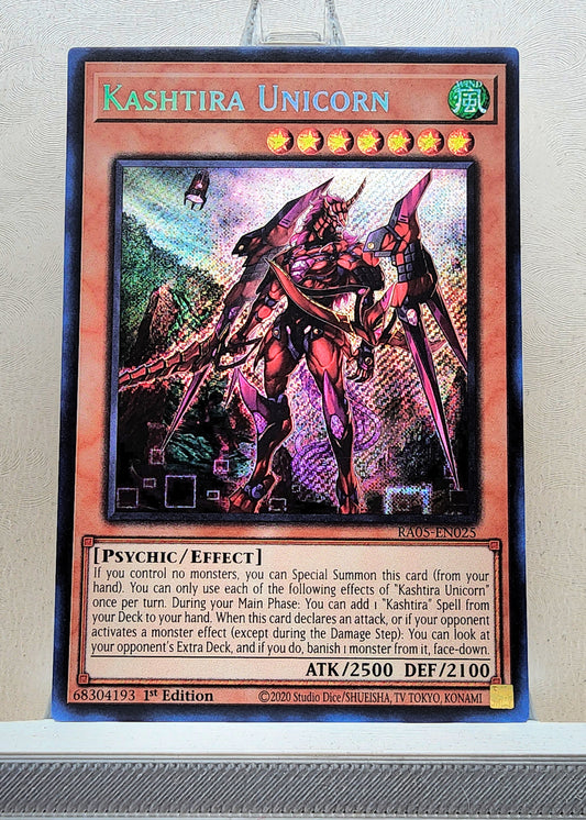 Yugioh! 1x Kashtira Unicorn (RA05 - Secret Rare) 1st Edition