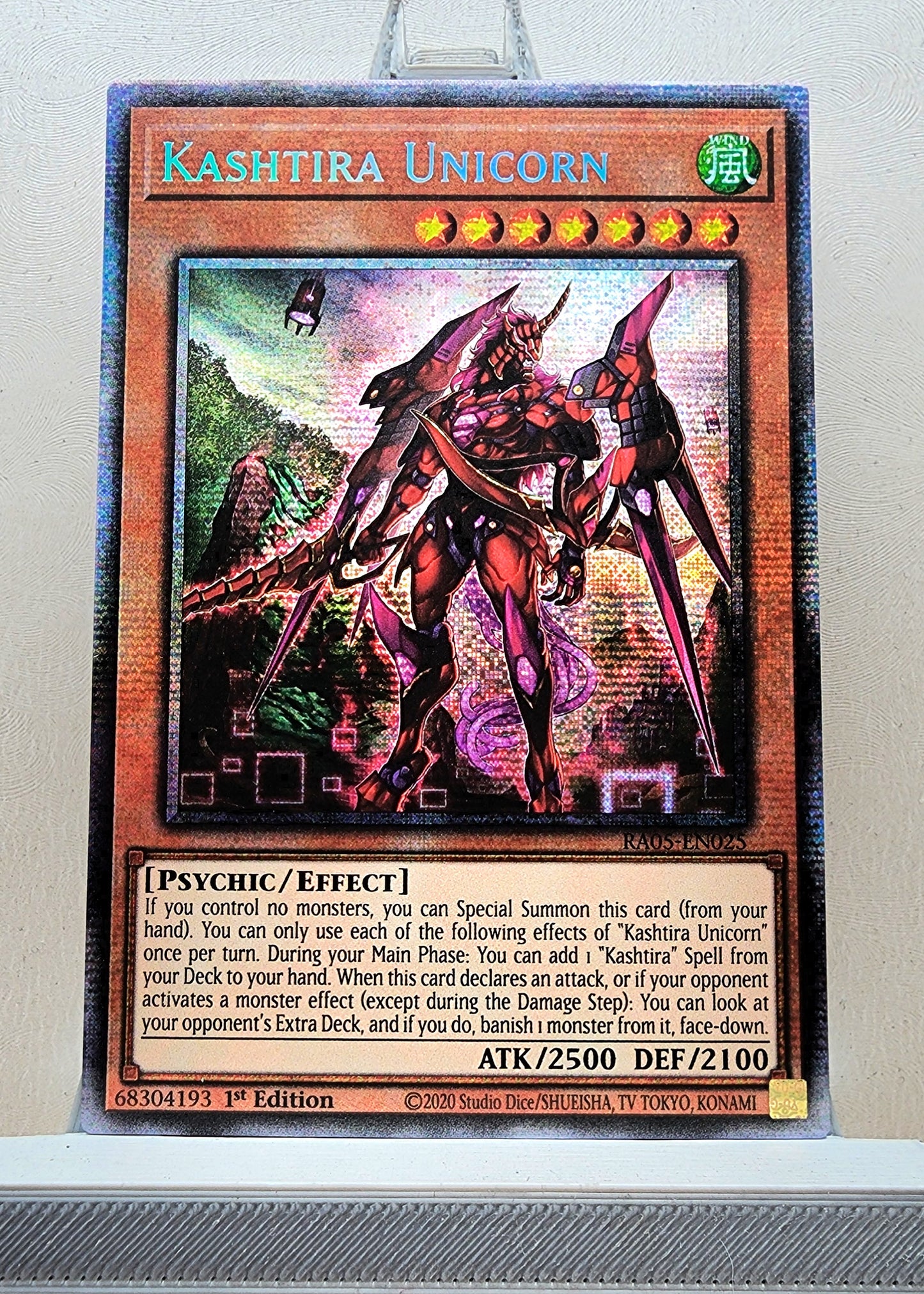 Yugioh! 1x Kashtira Unicorn (RA05 - Starlight Rare) 1st Edition