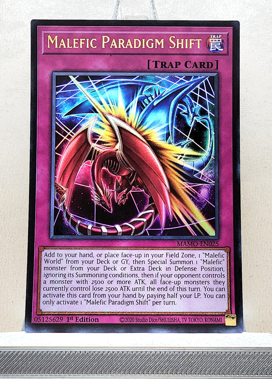 Yugioh! 1x Malefic Paradigm Shift (MAMO - Ultra Rare) 1st Edition