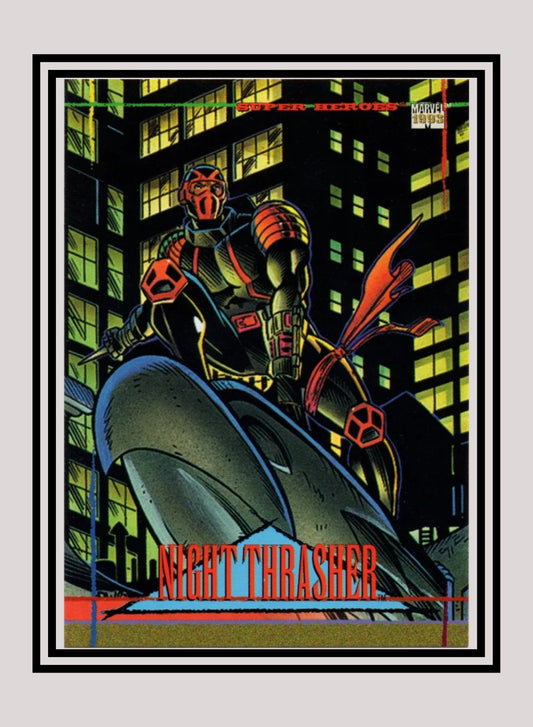 Marvel! 1x Night Thrasher - Base (#026 - 1993 Skybox Marvel Universe Series 4)